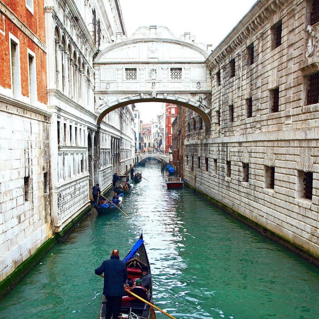 Canali di Venezia Italia