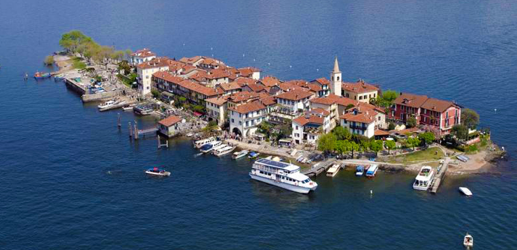 Isola Superiore anche detta isola dei Pescatori - Lago Maggiore