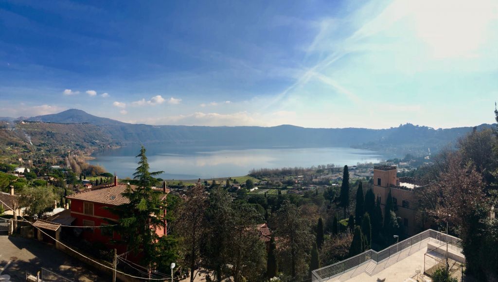 Panorama del Lago Albano