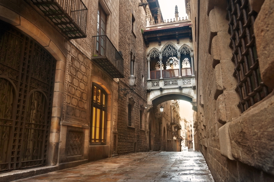 Il Barrio Gotico - Barcellona