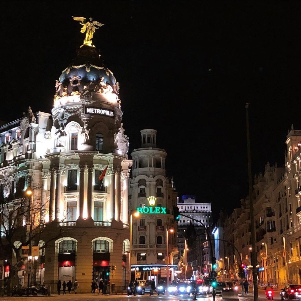 Plaza de Cibeles Madrid Spagna