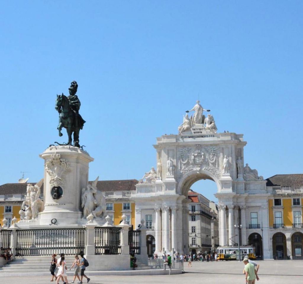 Praça do Comércio Lisbona