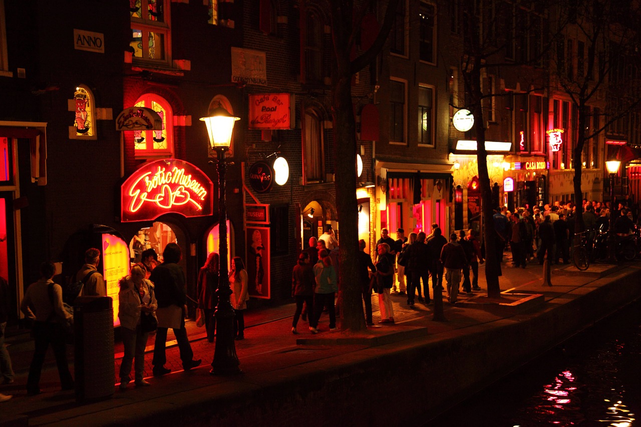 quartiere a luci rosse