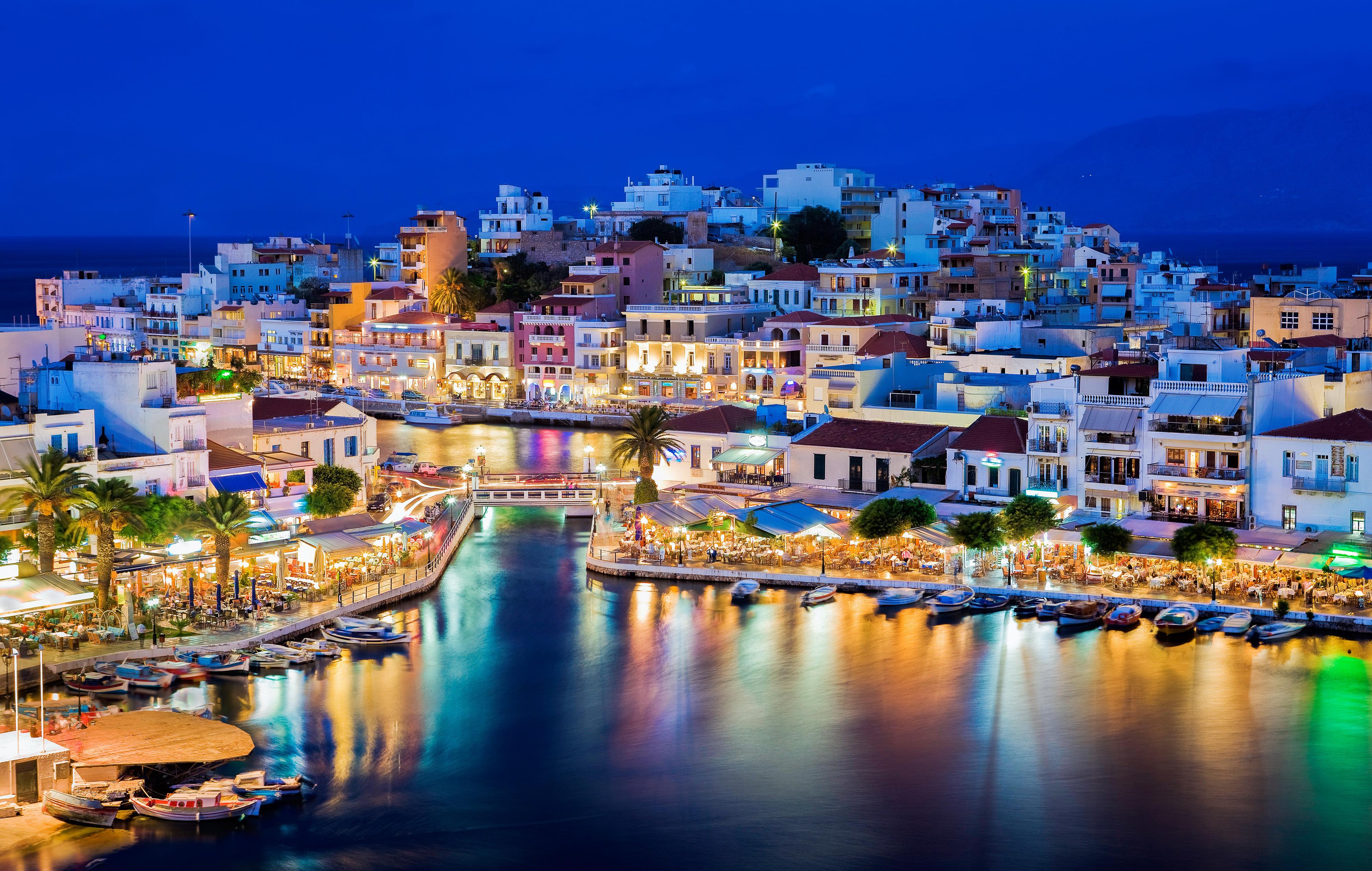 Le principali città di Creta