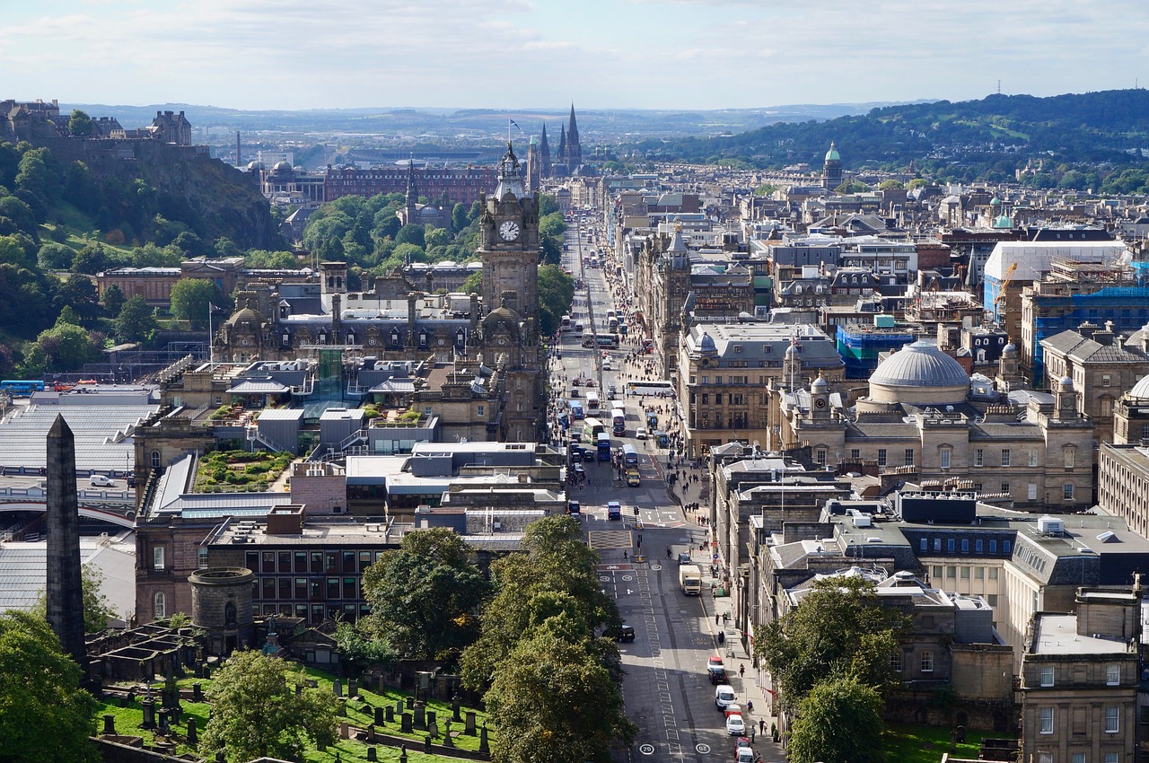 Come arrivare ad Edimburgo