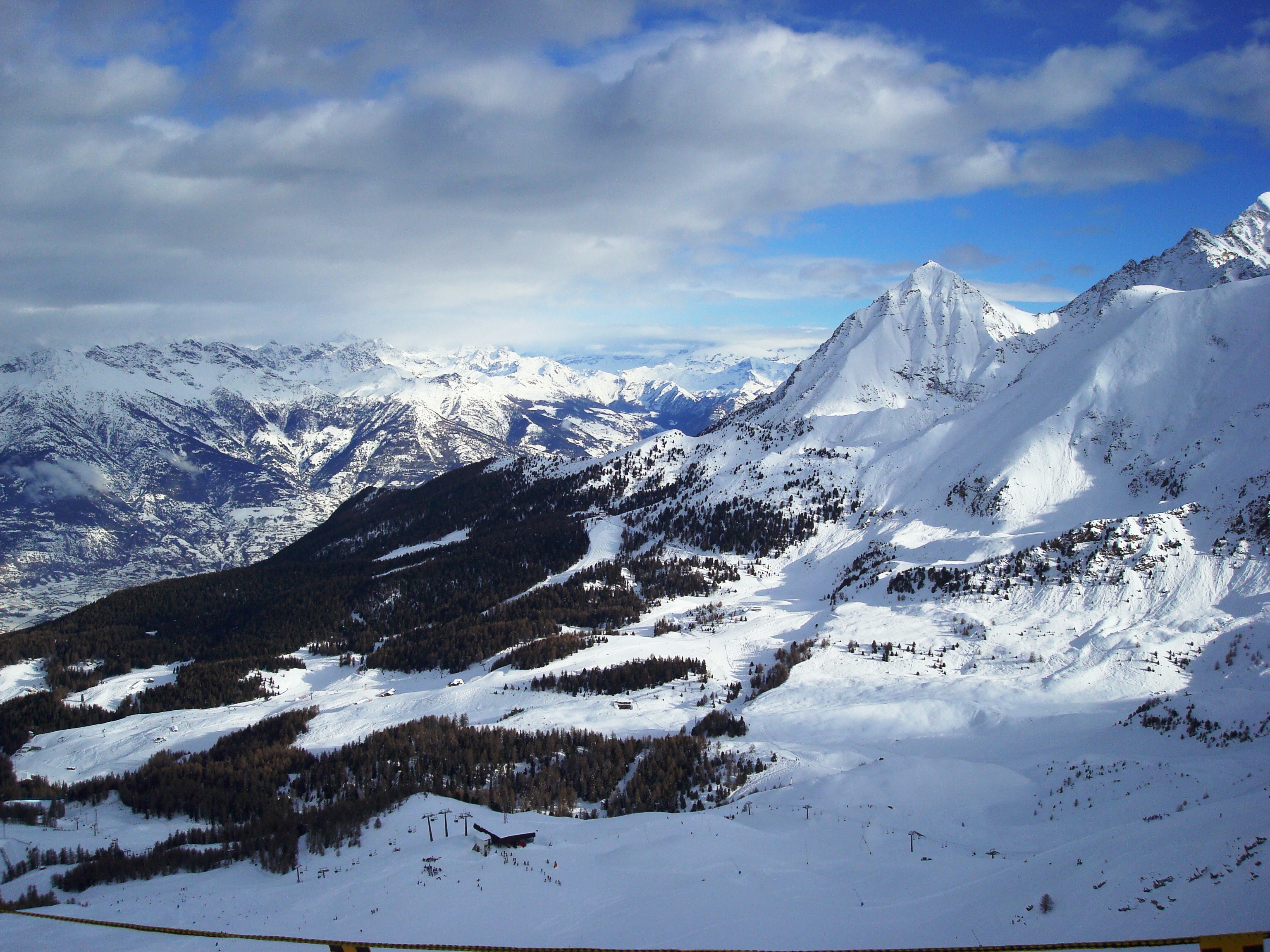 Panorama piste Pila 